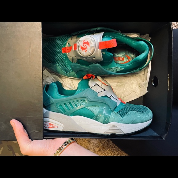 Alife Shoes Puma Disc X Trinomic X Alife Ultramarinehigh Rise